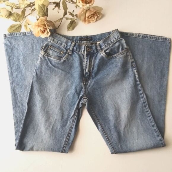 Buffalo David Bitton Jeans Women's Boot Cut Medium Wash Mid Rise 27" - Picture 2 of 9